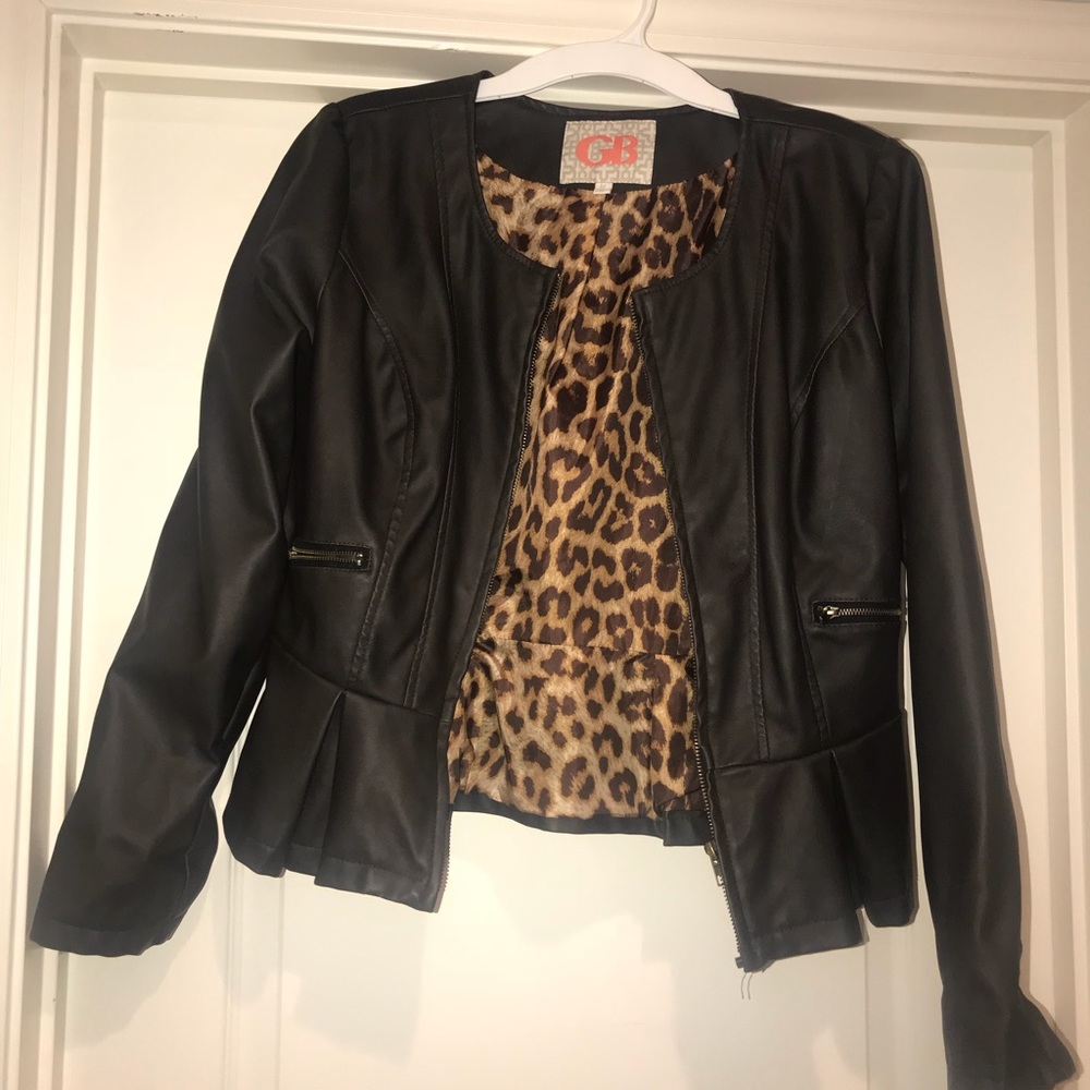 Leather Gianni Bini size M