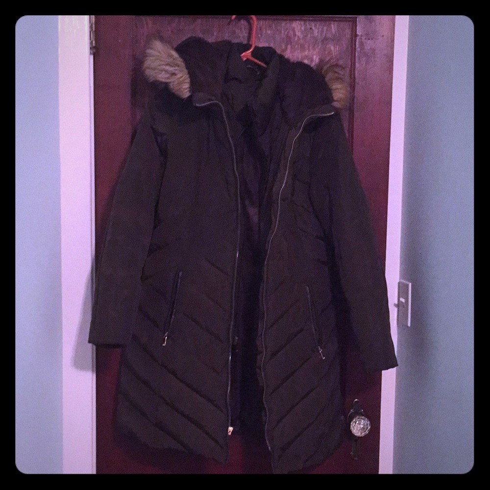 Olive Green Winter Jacket - image 1