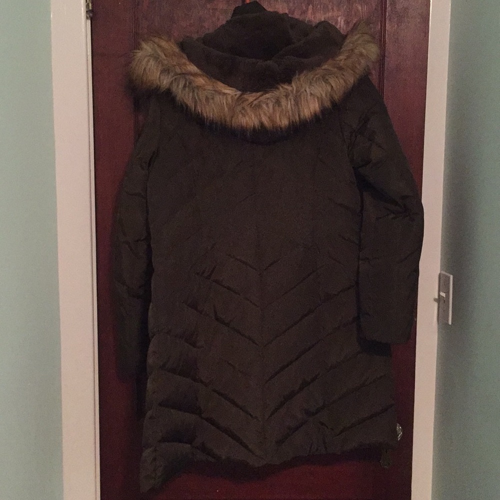 Olive Green Winter Jacket - image 2