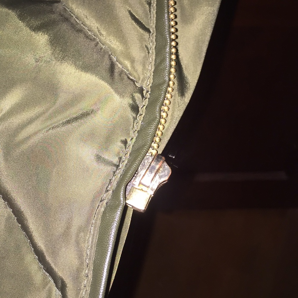 Olive Green Winter Jacket - image 3