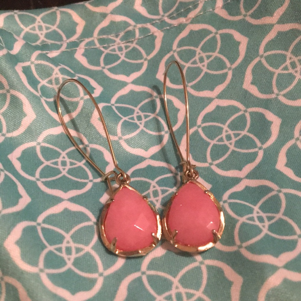 Pink Kendra Scott Earrings