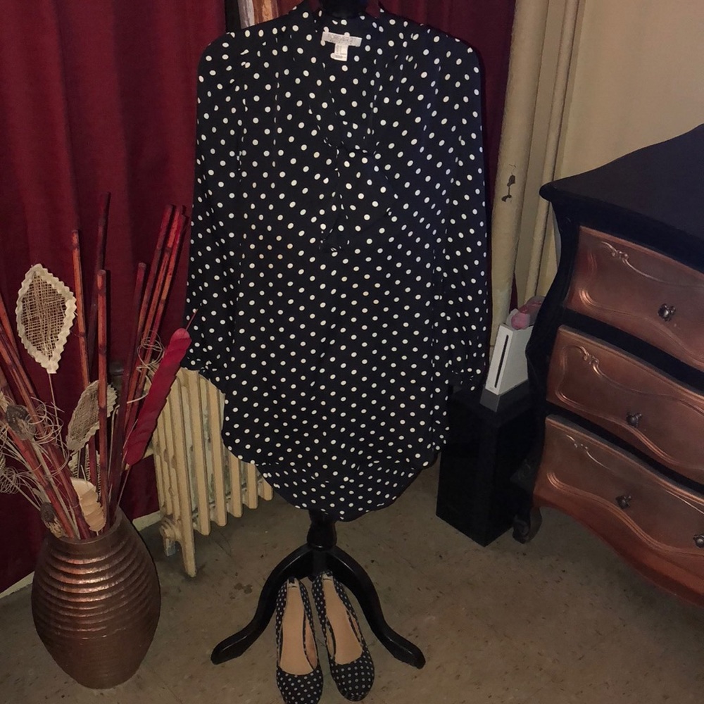 Polka Dot tunic top