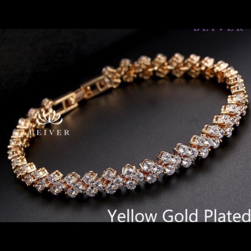 Simply beautiful tennis bracelet