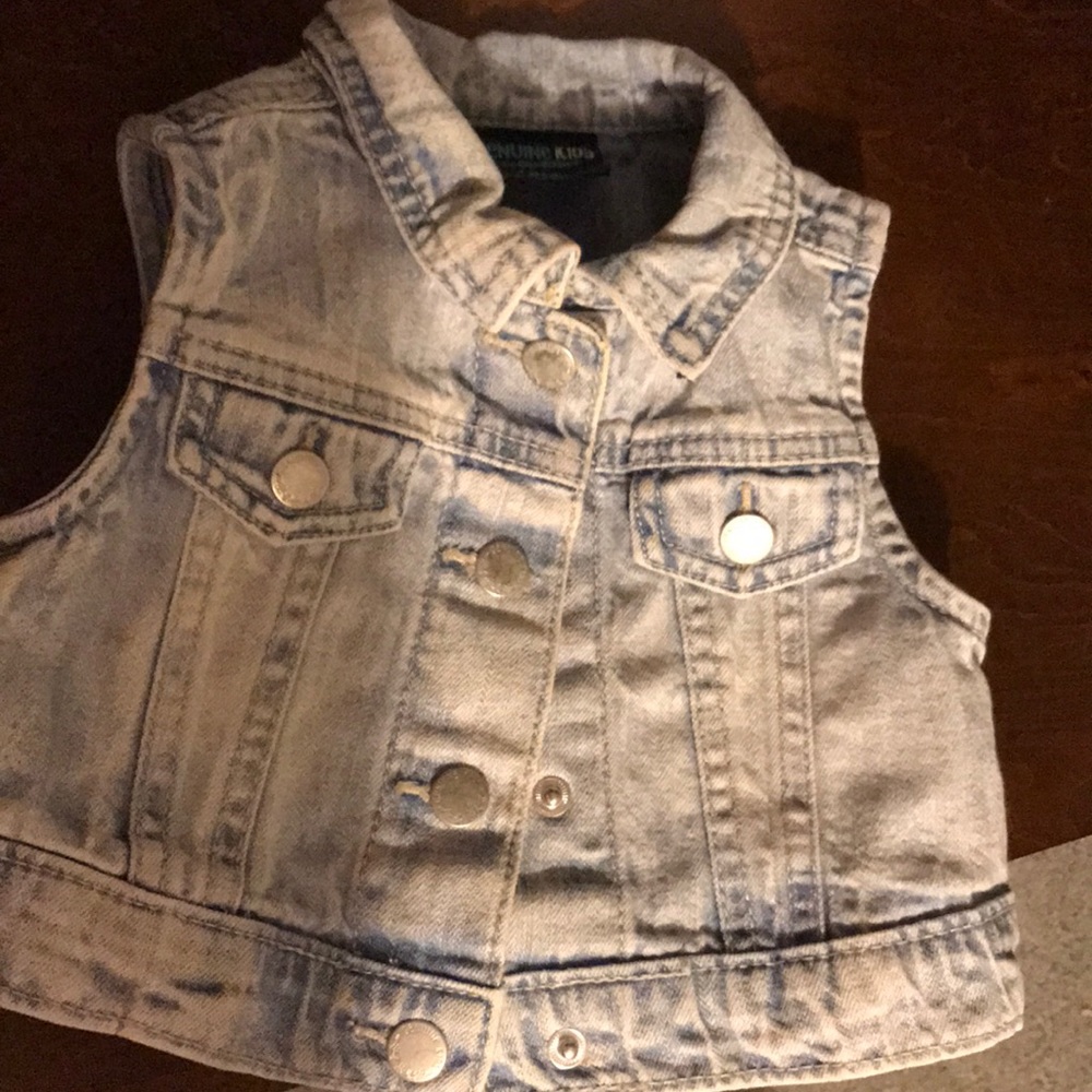 OshKosh toddler denim vest