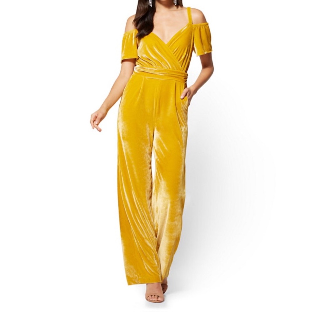 Cold-Shoulder Jumpsuit