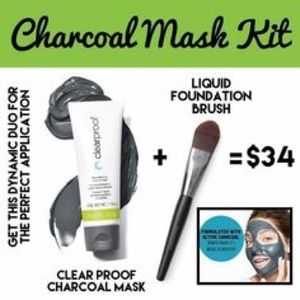 Charcoal mask