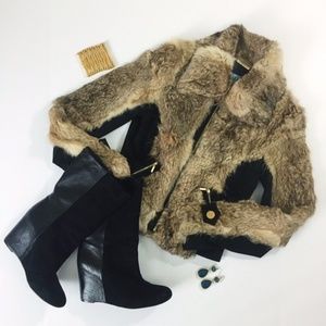 Marciano • 100% Natural Fur Jacket • Genuine