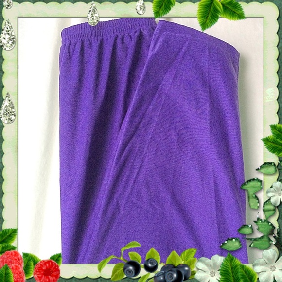 Maggie Sweet Pants - Maggie Sweet / Size Large Petite / Purple Pants