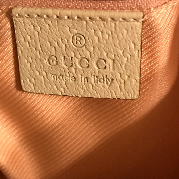 Gucci Printed Charm Tote RARE - Picture 5 of 8