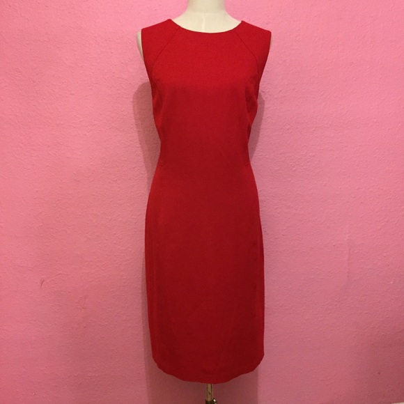 Talbots Dresses & Skirts - Stunning red dress by Talbots. Light stretch