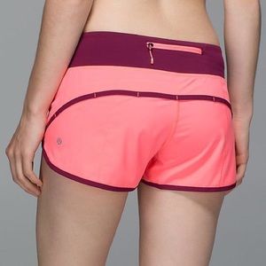 Size 4 Lululemon shorts.