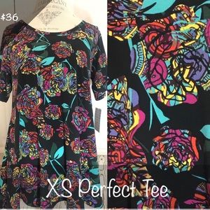 LuLaRoe Roses Perfect T