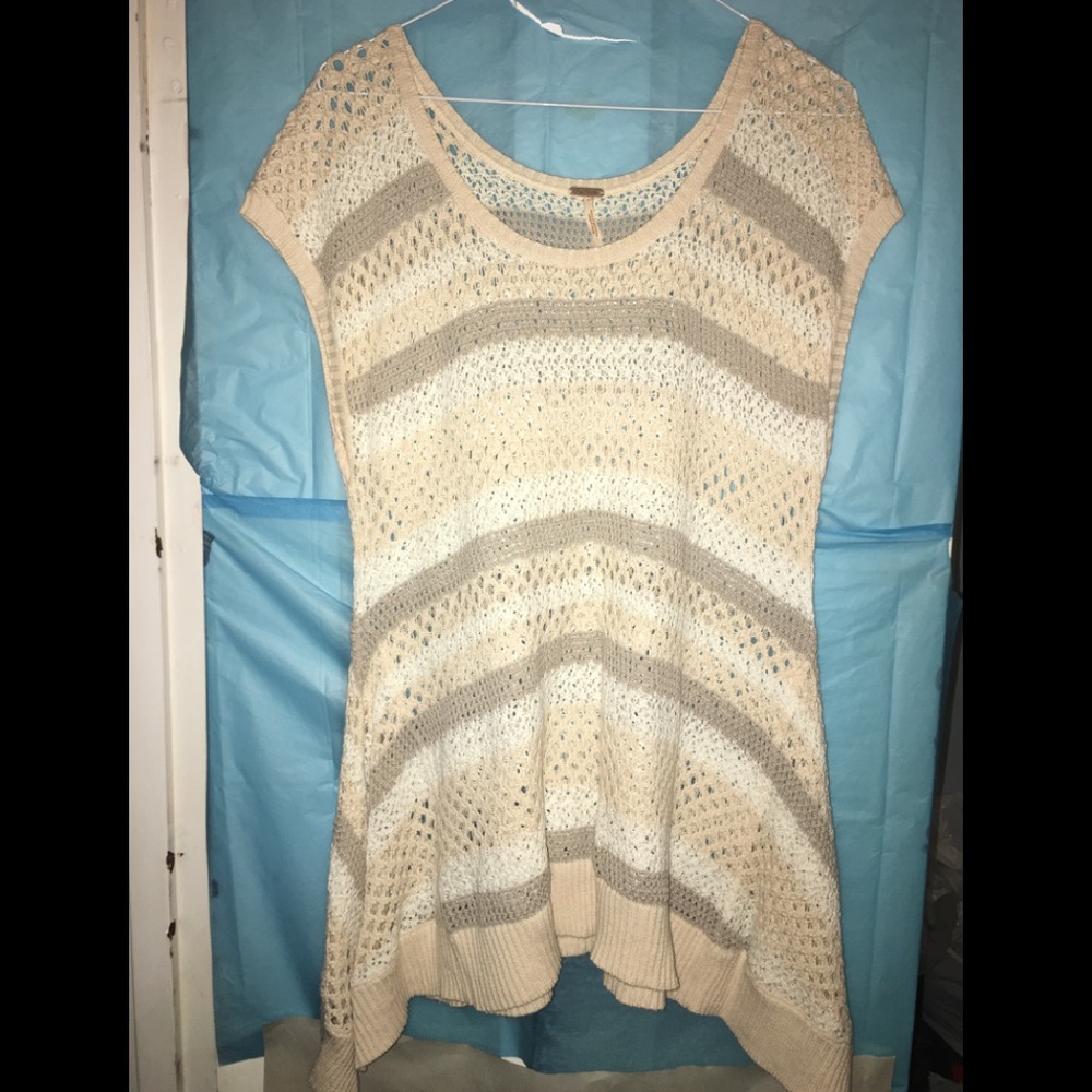 [Free People] Size S/P  Multi Color Tunic Blouse