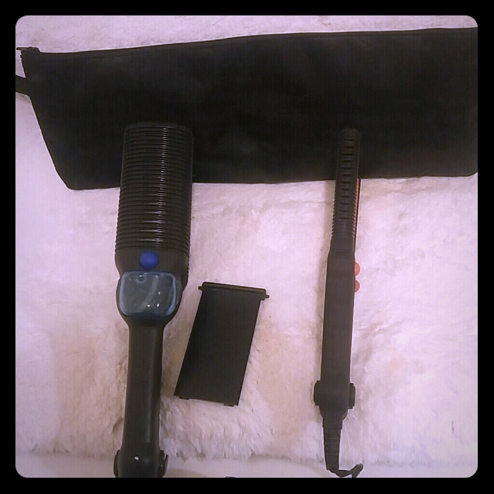The Maxi Glide Steam Heat Hair Straightener Set