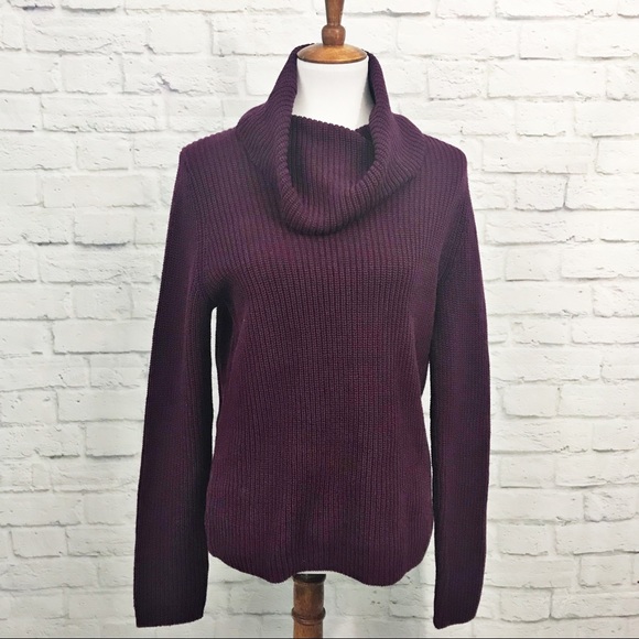 Lands end cowl neck sweater clearance