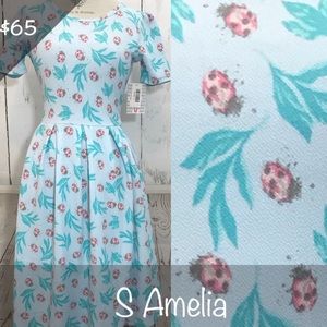 LuLaRoe Ladybug Amelia Dress