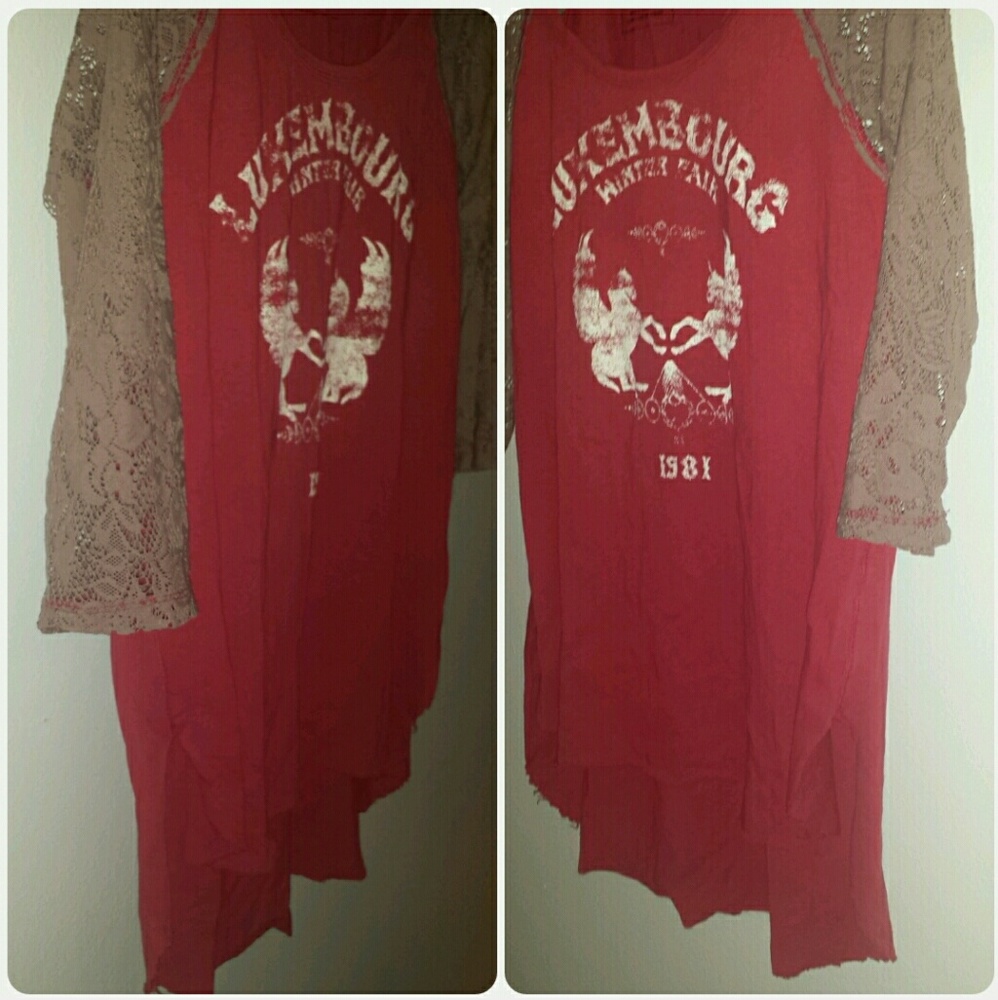 Free People renegade raglan graphic tunic - Picture 8 of 8