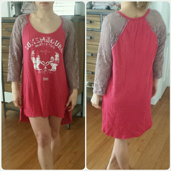 Free People renegade raglan graphic tunic - Picture 4 of 8