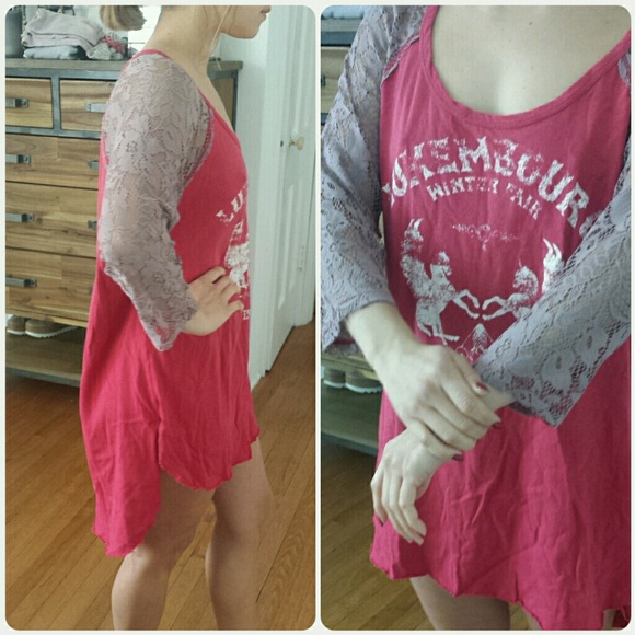 Free People renegade raglan graphic tunic - Picture 5 of 8