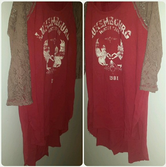 Free People renegade raglan graphic tunic - Picture 8 of 8