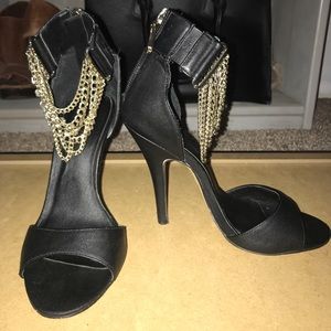 Black Bebe heels