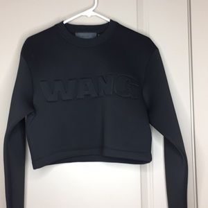 Alexander Wang X HM Scuba Crop sweatshirt