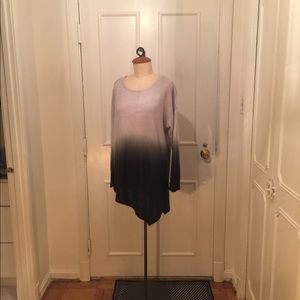 Vince Camuto A-symmetrical Ombré Sweater (Large)