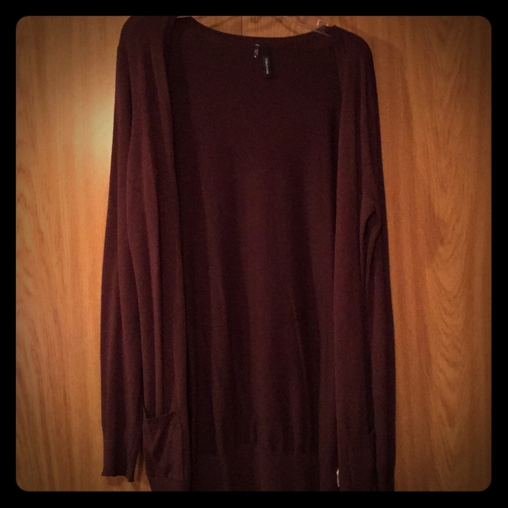 Brown Cardigan from Maurices