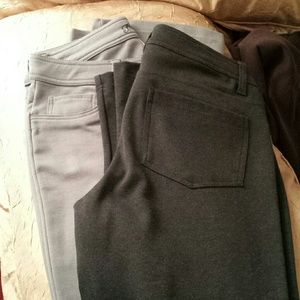 faded glory women's ponte bootcut pants petite