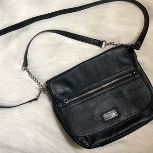 Nine West black crossbody bag.