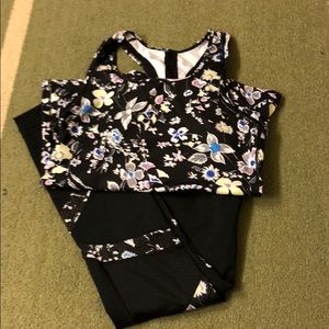 Gapfit gfast tights and tank set sz S