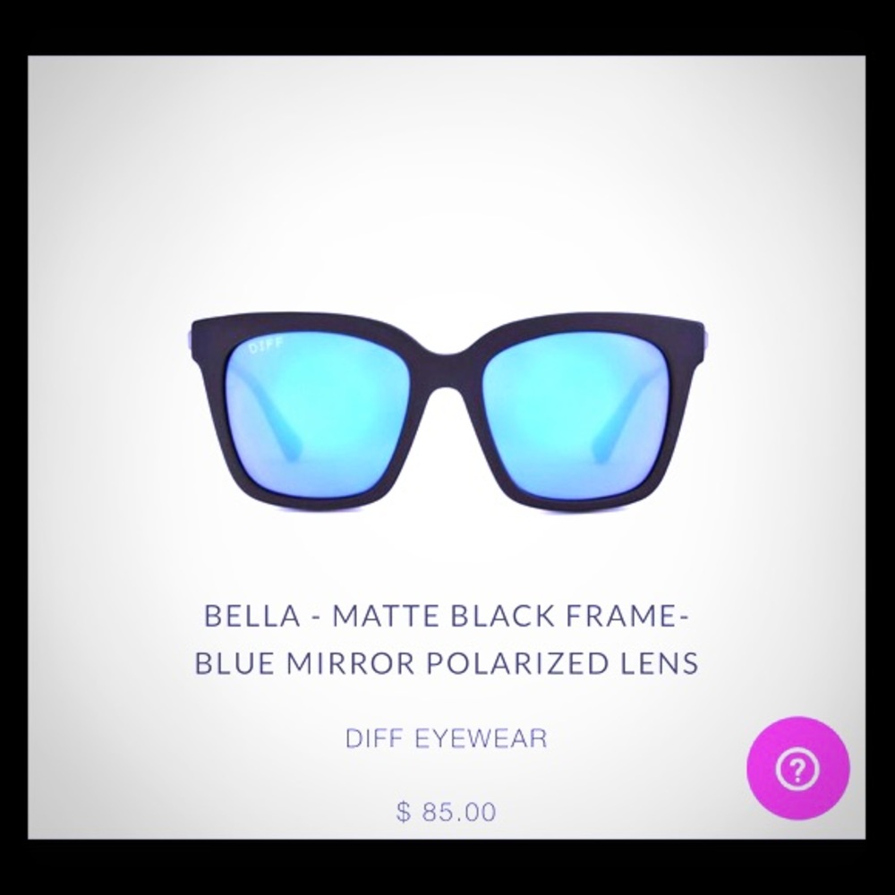 NWT DIFF BELLA SUNGLASSES!