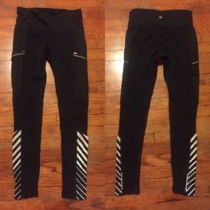 Athleta Ploartec Reflective Tights