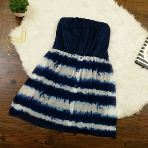 NWT LILY ROSE TYE DYE DRESS SZ LG