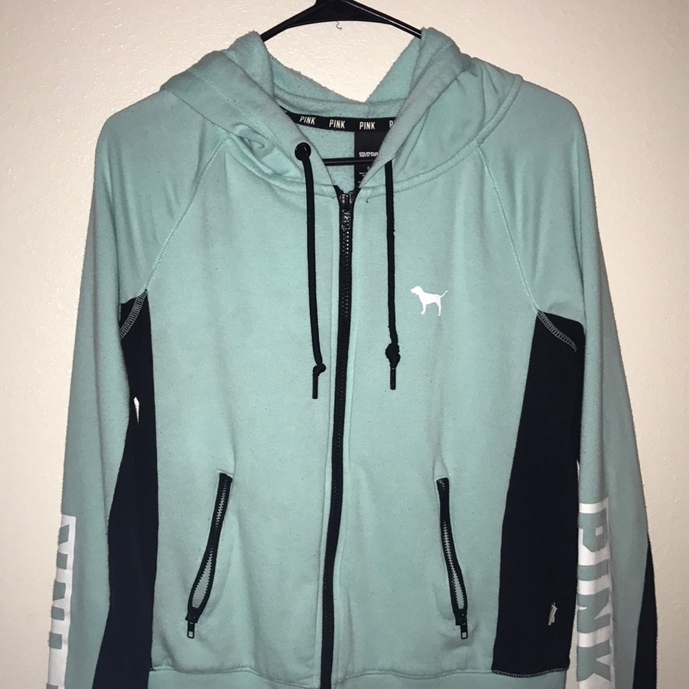 PINK zip up hoodie