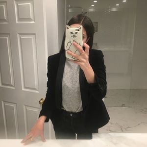 Vintage Ann Taylor Velvet Blazer