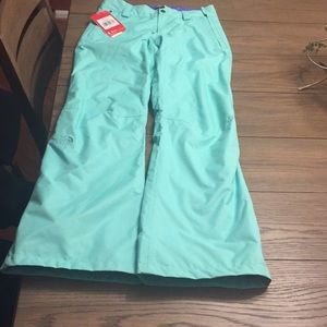 The North Face Surf Green Ski Snow pants XS