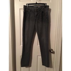 American Eagle black stretchy washed pants