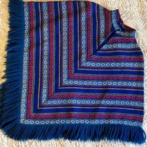 Vintage Bobbie Brooks Southwest Poncho Native