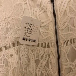 Free People White Lace Dress NWT