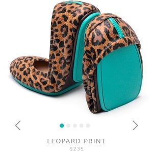 Tieks Leopard Print Flats