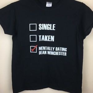 Black Supernatural Merch T-Shirt