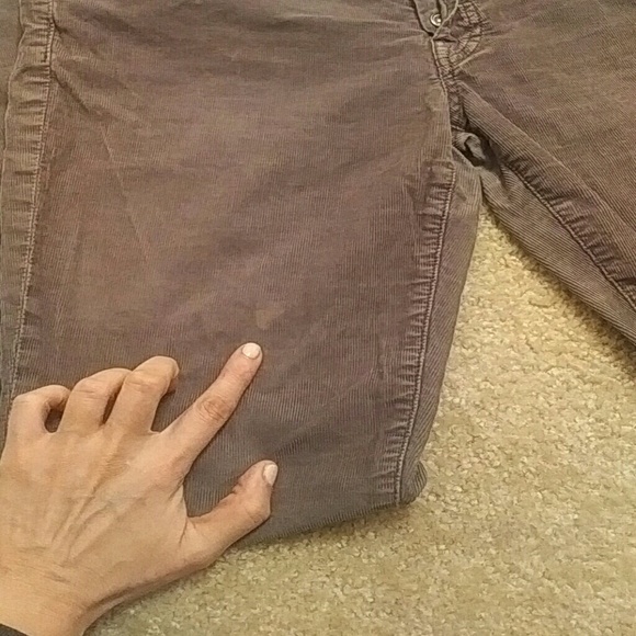 7 for all Mankind skinny gray corduroy 28 - Picture 5 of 7