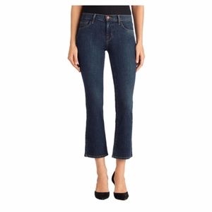 J Brand Selena Cropped Bootcut Lonesome Jeans