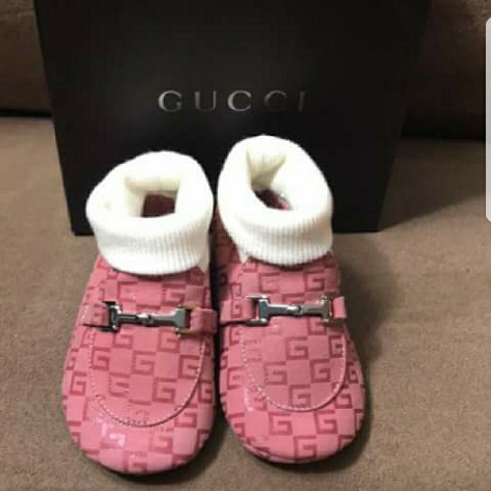 Gucci baby shoes