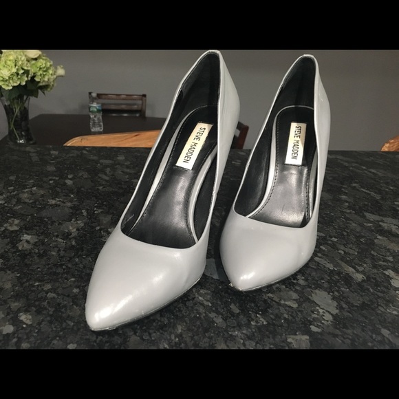Steve Madden gray Heel 7.5 - Picture 5 of 7