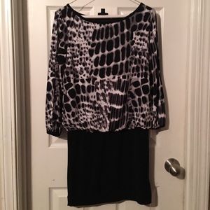 Nicole mini long sleeve dress