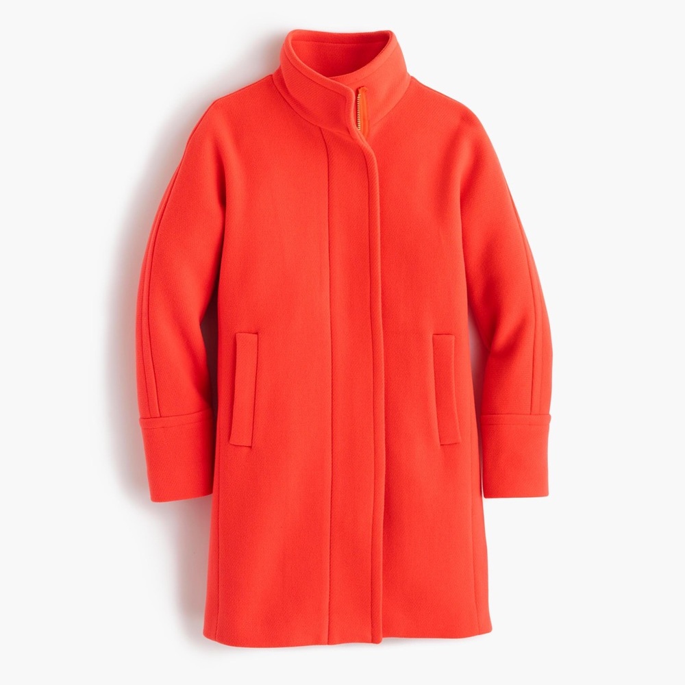 J.Crew Stadium-cloth Cocoon Coat 000P