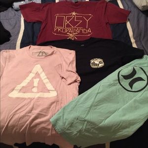 NINE Skate shirts Nike Obey Hurley Oakley