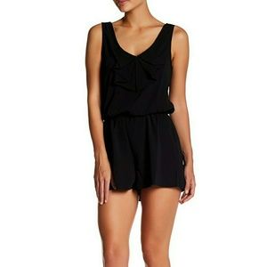 NWT Bebop Sleeveless Bow Collar Romper